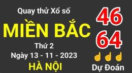 ảnh chụp màn hình dự đoán xổ số miền bắc ngày 13