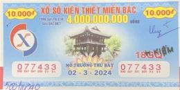 ảnh chụp màn hình giải xổ số kiến thiết miền bắc