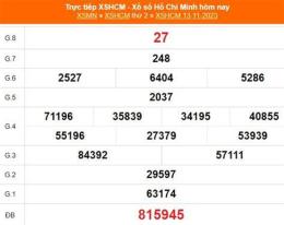 ảnh chụp màn hình kết quả xổ số hồ chí minh ngày 18 tháng 04