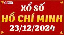 ảnh chụp màn hình kết quả xổ số hồ chí minh ngày 23 tháng 2