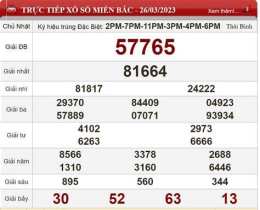 ảnh chụp màn hình kết quả xổ số miền bắc ngày 15 tháng 3