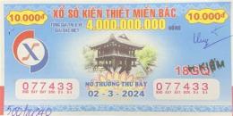 ảnh chụp màn hình kiến thiết xổ số miền bắc