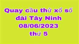 ảnh chụp màn hình quay thử xổ số đài tây ninh