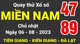 ảnh chụp màn hình quay thử xổ số miền nam ngày chủ nhật