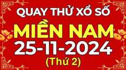 ảnh chụp màn hình quay thử xổ số miền nam ngày thứ hai