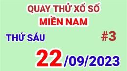 ảnh chụp màn hình quay thử xổ số thứ sáu hàng tuần