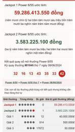 ảnh chụp màn hình trực tiếp xổ số power hôm nay