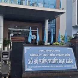 công ty tnhh mtv xổ số kiến thiết cà mau