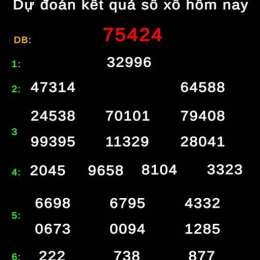 dự đoán kết quả xổ số chiều nay