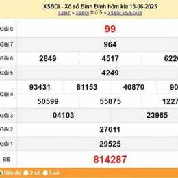 dự đoán xổ số bình định - minh ngọc