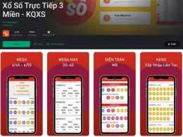 giao diện app cho xem xổ số phú yên