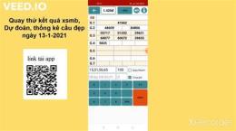 giao diện app dự đoán quay thử xổ số miền bắc