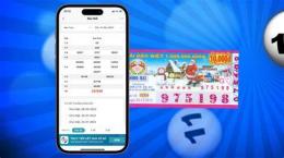 giao diện app giải xổ số kiến thiết miền bắc