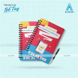 giao diện app in sổ tay lò xo