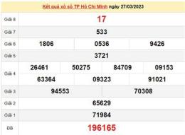giao diện app kết quả xổ số hồ chí minh ngày 27 tháng 6