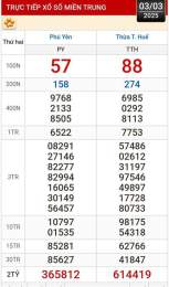 giao diện app kết quả xổ số huế hôm qua