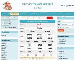 giao diện app kết quả xổ số miền bắc az