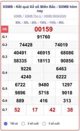 giao diện app kết quả xổ số miền bắc ngày mùng 5 tháng 4