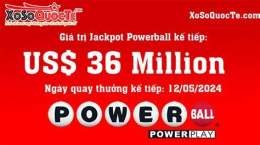 giao diện app kết quả xổ số powerball mỹ