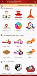 giao diện app lô gan xổ số minh ngọc