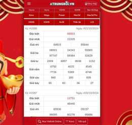 giao diện app miền bắc xổ số mấy