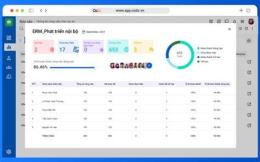 giao diện app tổng hợp kết quả xổ số theo tuần