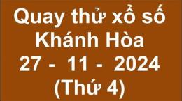 hướng dẫn sử dụng quay thử xổ số khánh hòa chiều nay