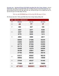 hướng dẫn sử dụng so xo kien thiet hom nay mien trung