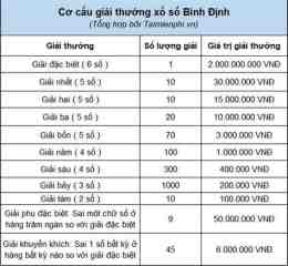 hướng dẫn sử dụng thống kê xổ số bình định - minh ngọc