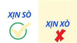 hướng dẫn sử dụng xịn sò hay xịn xò là đúng chính tả