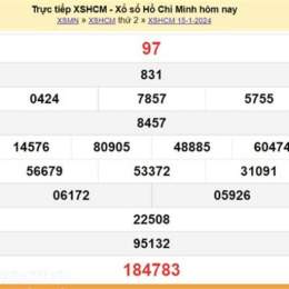 kết quả xổ số hồ chí minh ngày 20 tháng 6