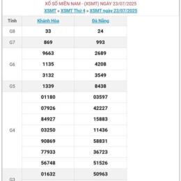 kết quả xổ số miền trung thu 5