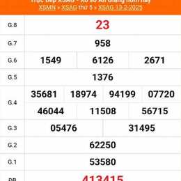 kết quả xổ số ngày 13 tháng 2 năm 2026