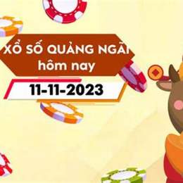 kết quả xổ số quãng ngãi
