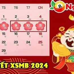 lịch quay xổ số miền bắc nghỉ tết