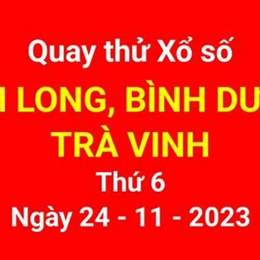 quay thử xổ số bình dương vĩnh long