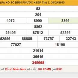 soi cầu xổ số bình phước