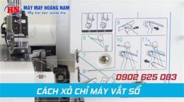 tính năng nổi bật cách xỏ chỉ máy vắt sổ 1 kim 3 chỉ