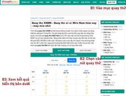 tính năng nổi bật quay thử quay thử xổ số miền nam