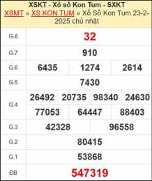 tính năng nổi bật so xổ kon tum