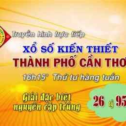 truyền hình trực tiếp xổ số cần thơ