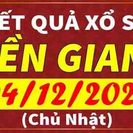 xổ số an giang 4 tháng 12