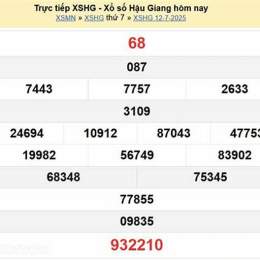 xổ số an giang ngày 12