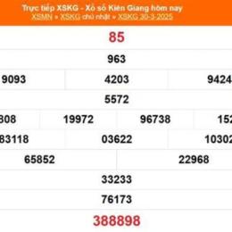 xổ số an giang trong vòng 30 ngày