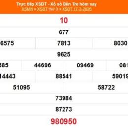 xổ số bến tre 17/3
