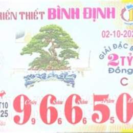 xổ số bình định ngày 25