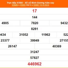 xổ số bình dương mùng 10 tháng 10