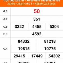 xổ số bình thuận ngày 22 tháng 01