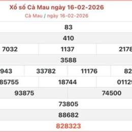xo so ca mau 16 2