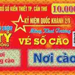 xổ số cần thơ ngày 2 tháng 9 năm 2026